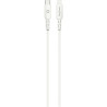 Cordon USB type C vers Lightning 3m blanc