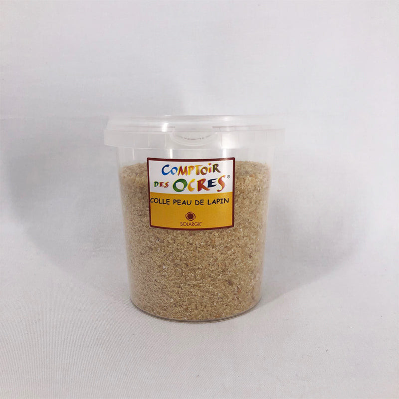 Colle de peau de lapin 250 gr ou 500 gr - 500 gr
