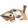Carton de 200 pochettes kraft bulles papier 100x165mm
