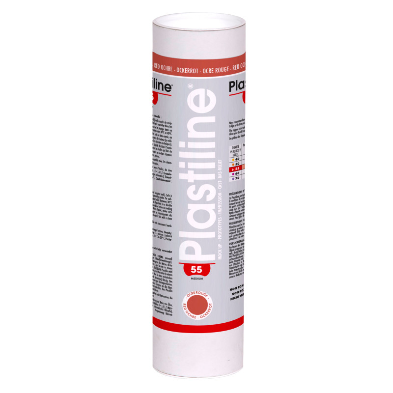 Plastiline - 1kg Dureté 55 - Ocre Rouge
