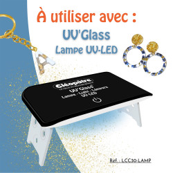 Résine UV LED-UV'Glass flacon 25gr