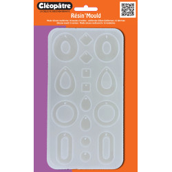 Moule Silicone - 16 Boucles d'oreilles