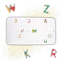 Moule silicone Alphabet pour résine