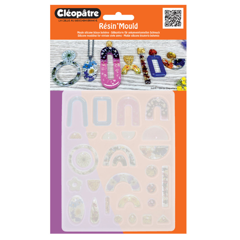 Moule Silicone Bijoux Créoles