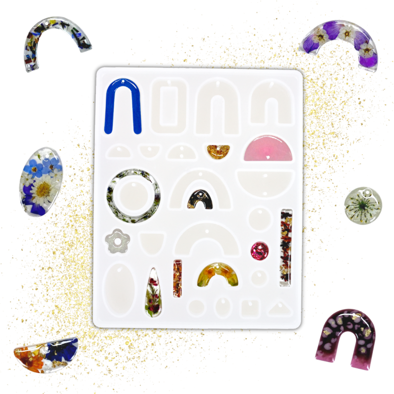 Moule Silicone Bijoux Créoles