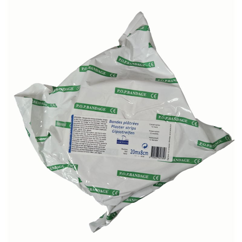 Bandes plâtrées - 8cmx20m