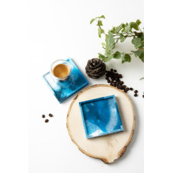 Moule silicone sous verre carré Gédéo