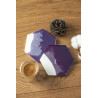 Moule silicone sous verre hexagonal Gédéo