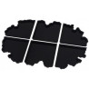 Moule silicone plateau puzzle Gédéo