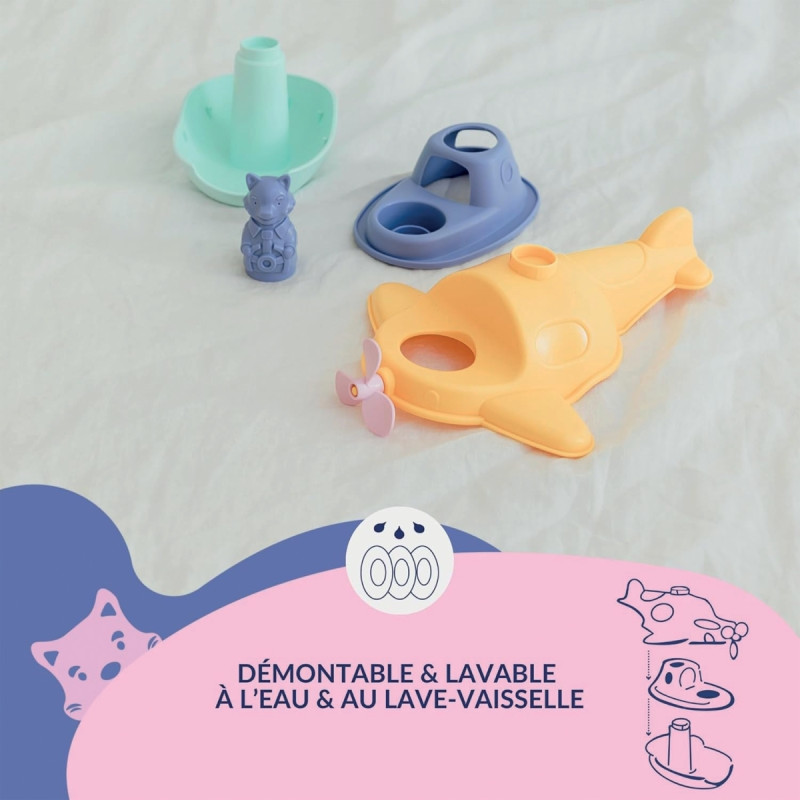 Coffret duo véhicules modulables LE JOUET SIMPLE