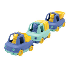 Coffret trio les camions-trains LE JOUET SIMPLE