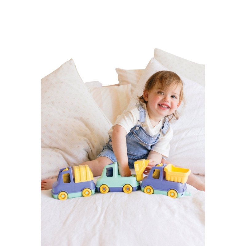 Coffret trio les camions-trains LE JOUET SIMPLE
