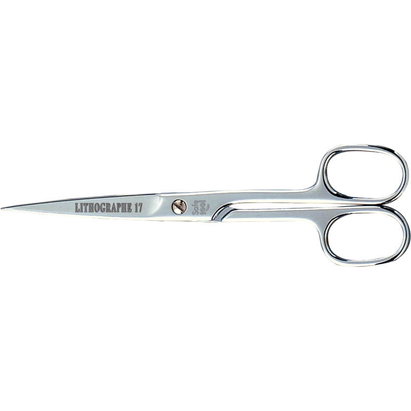 Blister ciseaux litographe 17cm