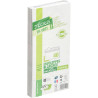 Paquet de 40 enveloppes extra-blanches 110x220mm 80g bande siliconée