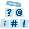 Set de 34 cartes tactiles les lettres