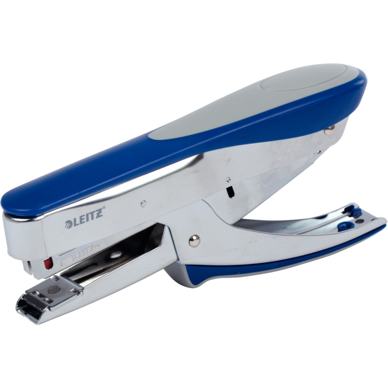 Agrafeuse pince Leitz 30 feuilles bleu et gris