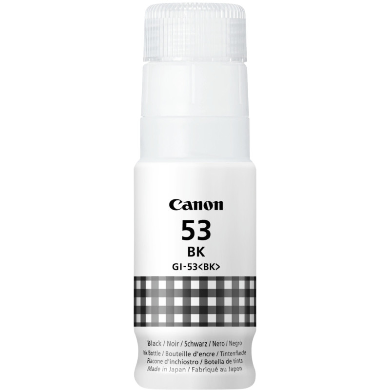 Canon 53 flacon d'encre noire authentique (GI53BK)