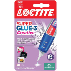Tube de colle 3g glue3 créative