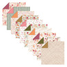 Papiers origami Fleurs Séchées 60f 70g