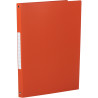 Classeur 4 anneaux en polypropylène opaque, format A4, dos 2,5 cm, ora