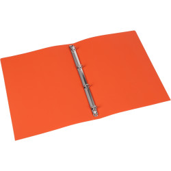 Classeur 4 anneaux en polypropylène opaque, format A4, dos 2,5 cm, ora