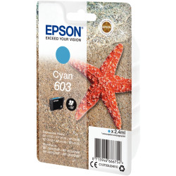 Epson ETOILE DE MER / 603 cartouche jet d'encre cyan authentique (T03U