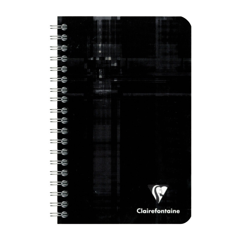 Carnet à reliure intégrale 100 pages CLAIREFONTAINE, format 11x17 cm,