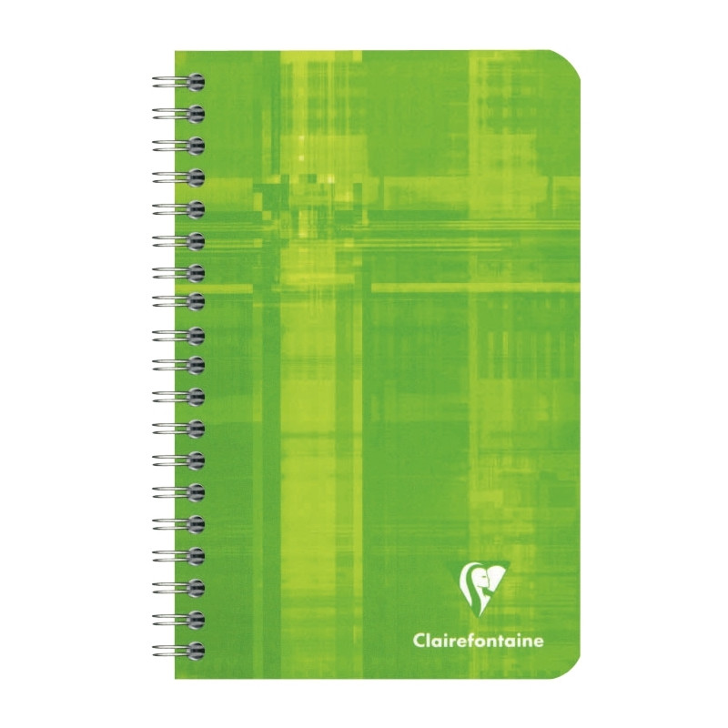 Carnet à reliure intégrale 100 pages CLAIREFONTAINE, format 11x17 cm,
