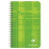 Carnet à reliure intégrale 100 pages CLAIREFONTAINE, format 11x17 cm,