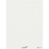 Rouleau de 25 feuilles statiques Magic-Chart blanc quadrillé 60x80cm