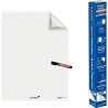 Rouleau de 25 feuilles statiques Magic-Chart blanc quadrillé 60x80cm