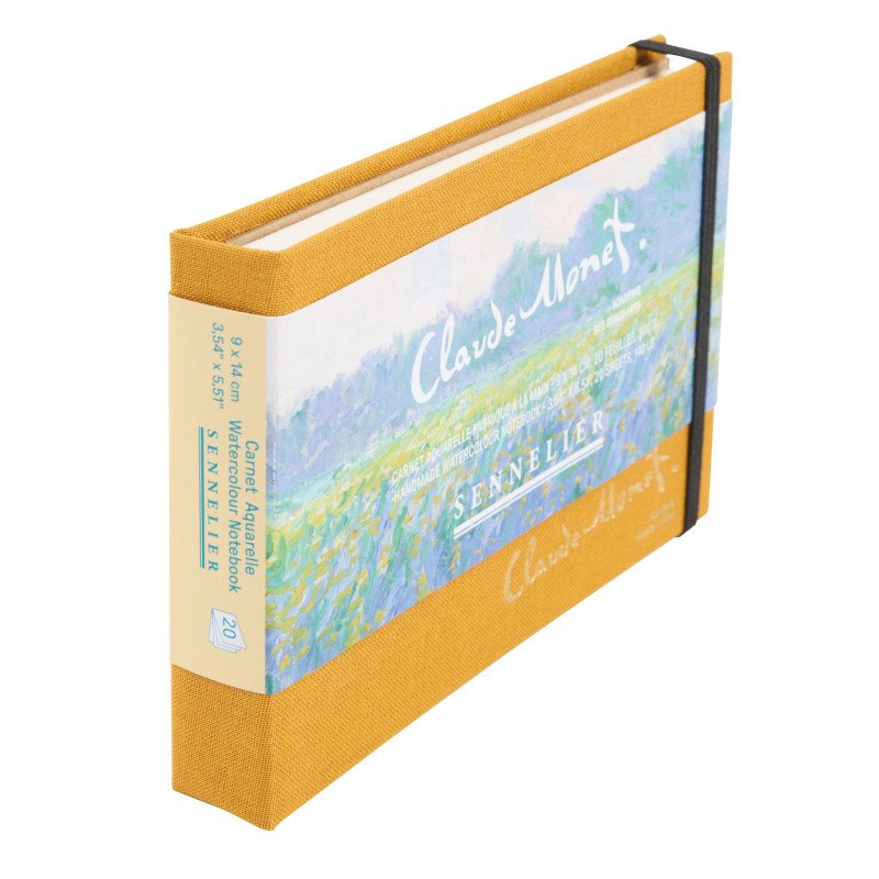Carnet Aquarelle 9 x 14 cm MONET