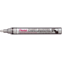 Marqueur peinture permanent moyenne argent