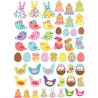Sachet de 392 gommettes de Paques
