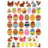 Sachet de 392 gommettes de Paques