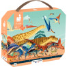 Puzzle panoramique 100 pièces, l'ère des dinosaures