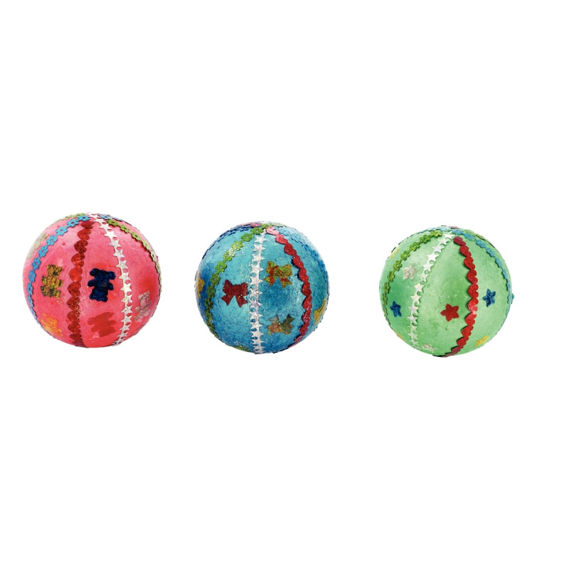 Lot de 10 boules en styropor, diamètre 5 cm