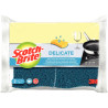 Lot de 2 éponges avec abrasif vert SCOTCH BRITE