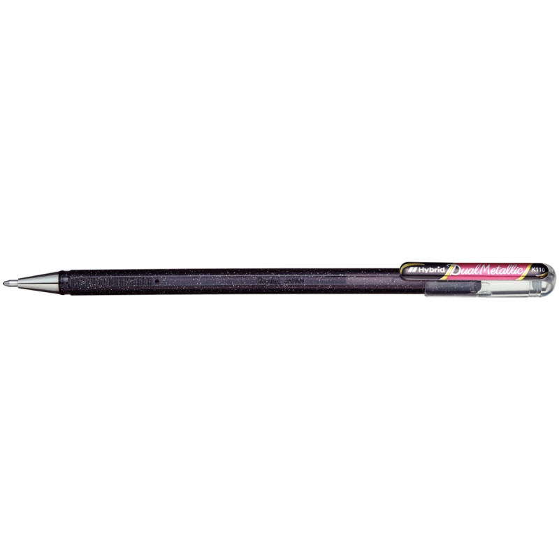 Pochette de 6 stylos gel Dual Métallic assortis