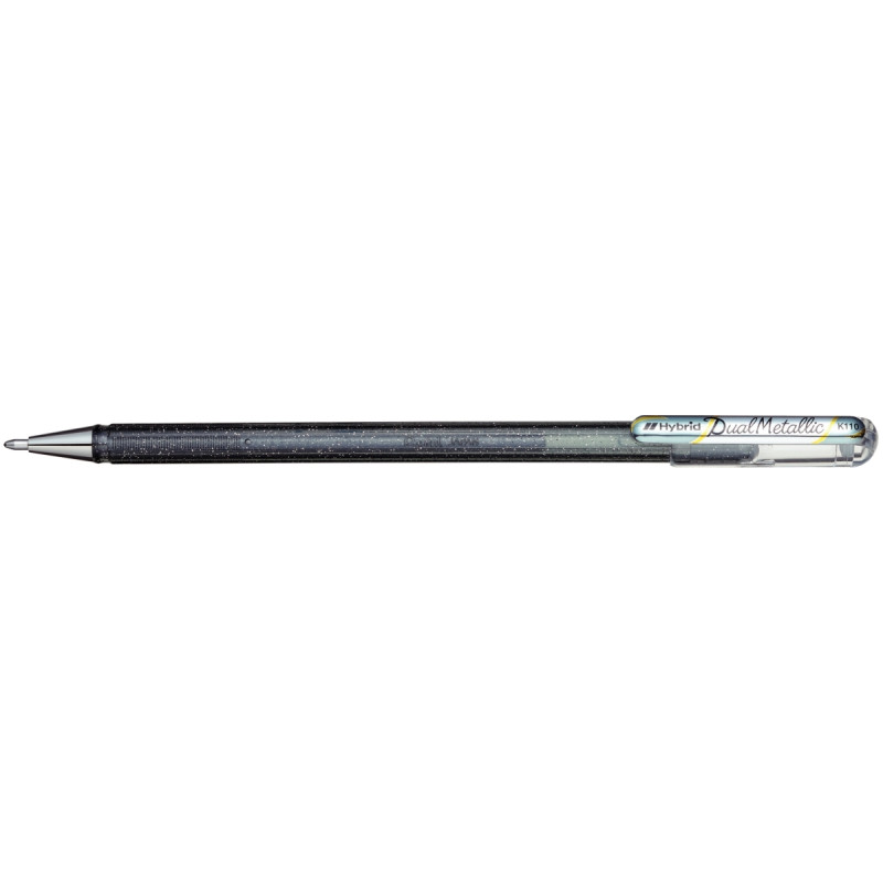 Pochette de 6 stylos gel Dual Métallic assortis