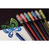 Pochette de 6 stylos gel Dual Métallic assortis