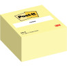 Cube de 450 feuilles de notes post-it repositionnable 76 x 76 mm color