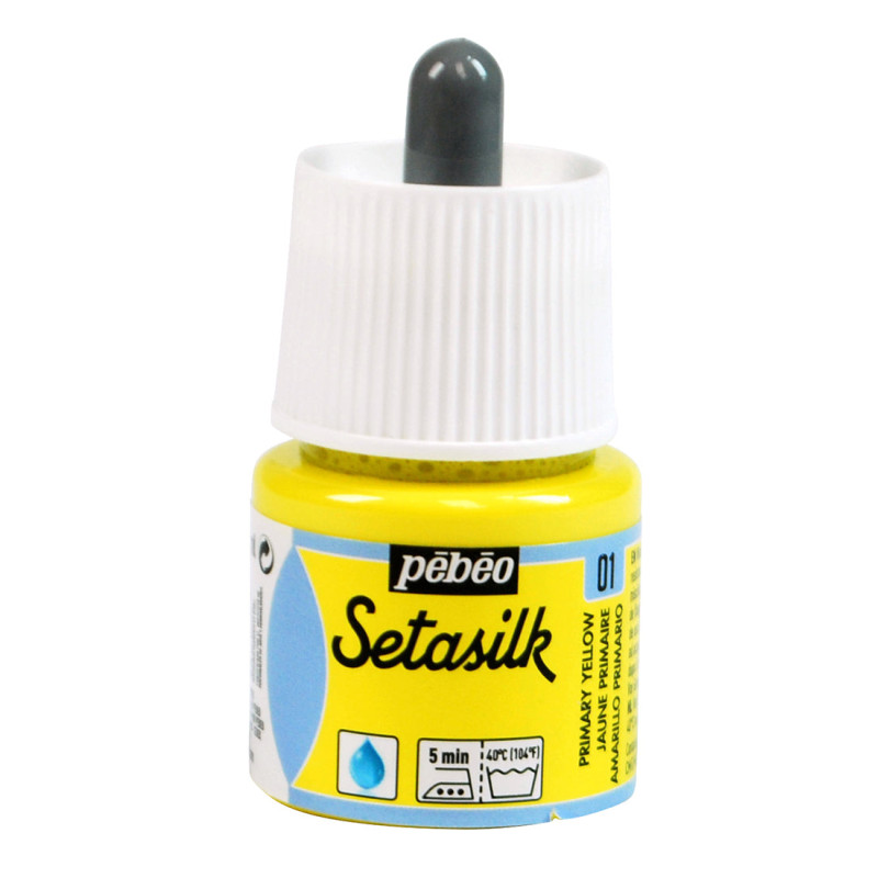 Peinture Setasilk 45ml - 012 Bleu Gitane