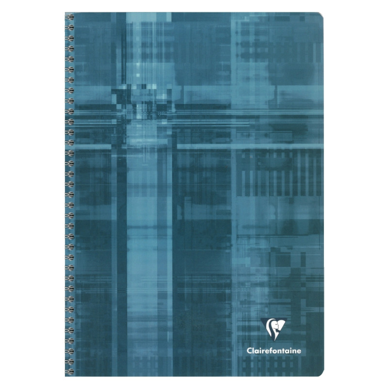 Reliure intégrale 180 pages CLAIREFONTAINE, format A4, quadrillé 5x5,