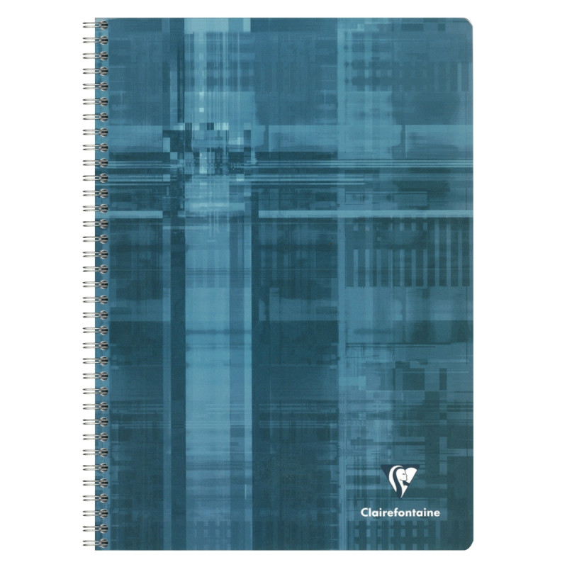 Reliure intégrale 180 pages CLAIREFONTAINE, format A4, quadrillé 5x5,