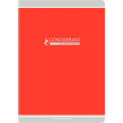 Cahier piqué 48 pages, A4, seyès, papier 90g, assortis
