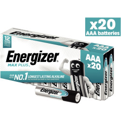 Paquet 20 piles 1,5V Max Plus AAA / LR03