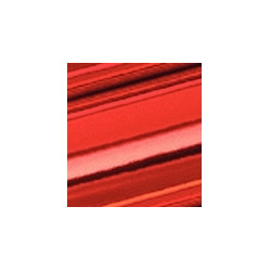 Rouleau de papier métallisé 1 face 200 x 70 cm coloris rouge