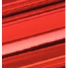 Rouleau de papier métallisé 1 face 200 x 70 cm coloris rouge