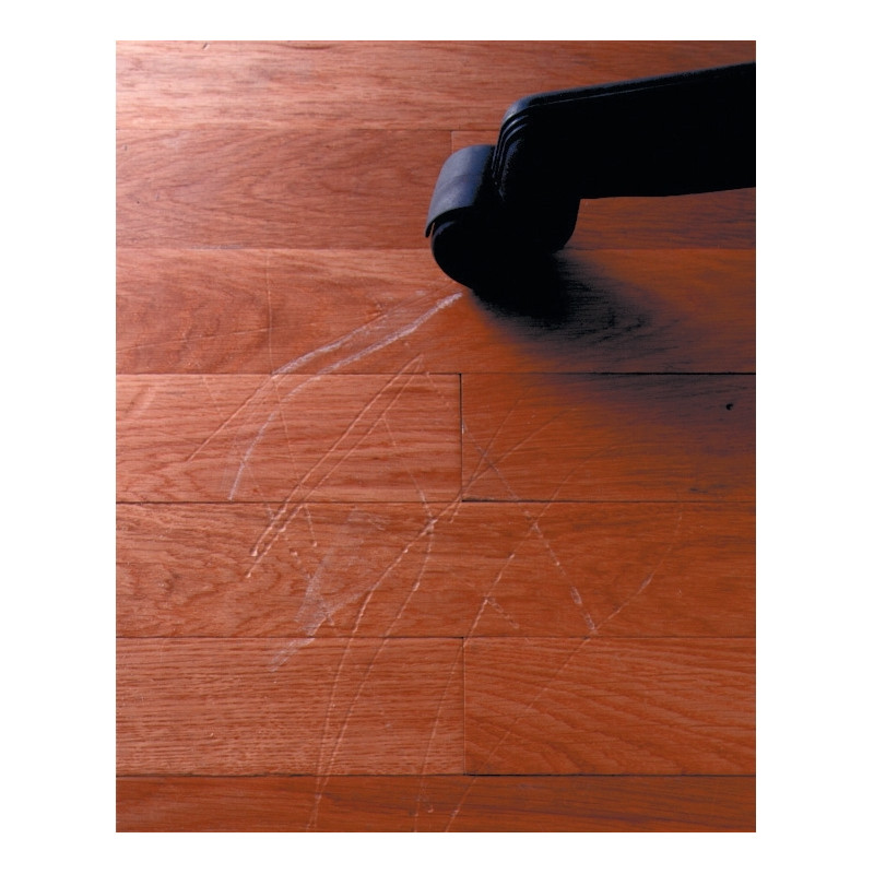Tapis de sol transparent antistatique pour sols lisses 91x91cm